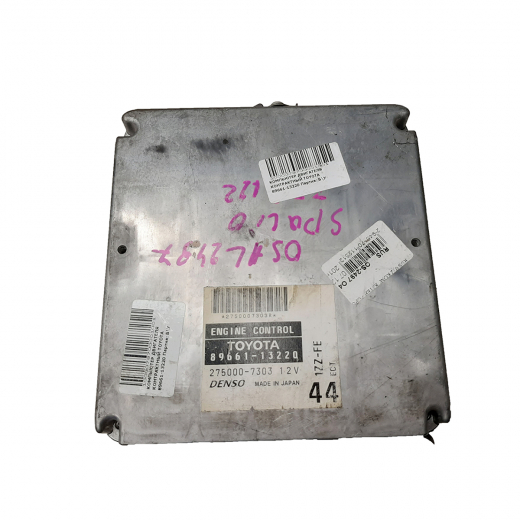 Компьютер двигателя Toyota Spacio '03-'07 (1ZZ-FE) 2WD AT контрактный 89661-13220