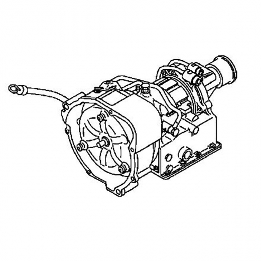 АКПП V3AS2-4-DTL для Mitsubishi Pajero Jr '96-'98 ДВС (4A31) контрактная (3 ступ. 4WD)