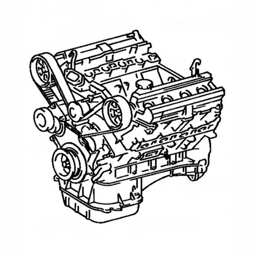 Двигатель контрактный Lexus/ Toyota 4,0L 1UZ-FE, 4,3L 3UZ-FE VVT-i свап-комплект (+стартер)