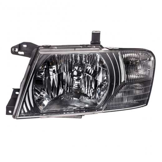 Фара Mitsubishi Pajero '02-'05 левая ксенон хром (100-87507) контрактная