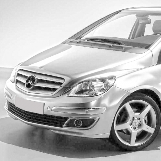 Решетка радиатора Mercedes-Benz B W245 '05-'08 контрактная
