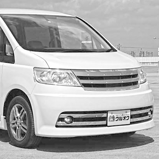 Решетка радиатора Nissan Serena Rider '05-'07 контрактная