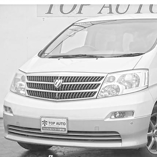 Капот Toyota Alphard '02-'08/ Alphard Hybrid '03-'11 контрактный