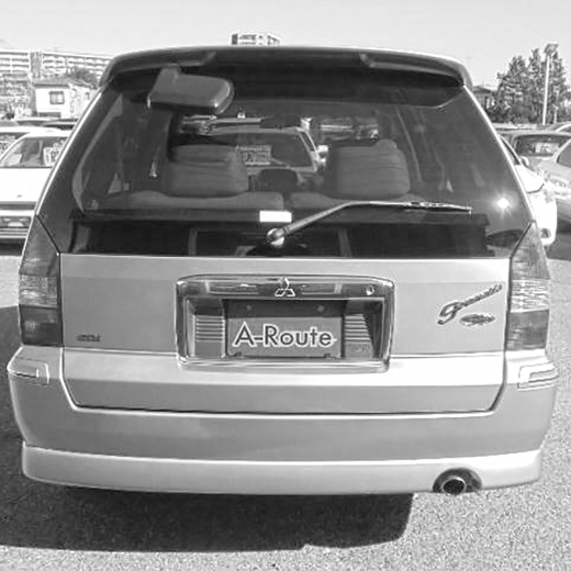 Дверь багажника Mitsubishi Chariot Grandis '01-'03 контрактная