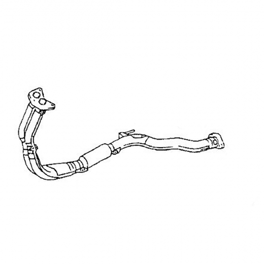 Труба приемная (штаны) Toyota Vista/ Camry '90-'98 (3S-FE) Контрактная