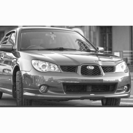 Накладка бампера (губа) Subaru Impreza '05-'07 передняя Контрактный 