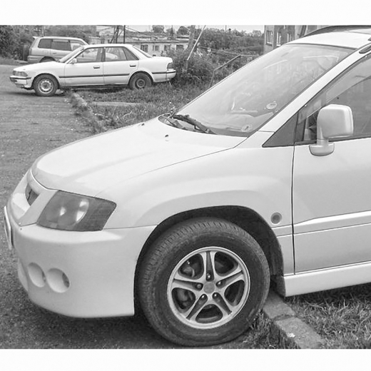 Крыло переднее Mitsubishi RVR '97-'02/ RVR Sports Gear '99-'02 левое контрактное