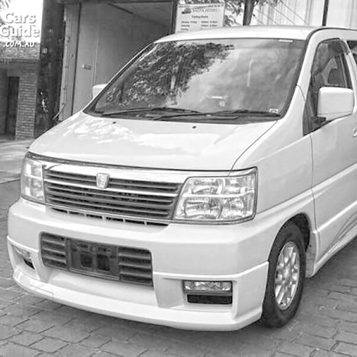 Бампер передний Nissan Elgrand Highway Star '00-'02 (114-24776) контрактный