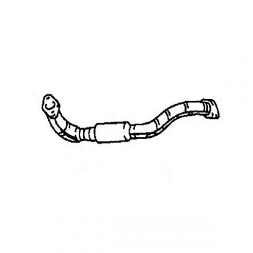Труба приемная (штаны) Toyota Camry Gracia '96-'01/ Mark II Qualis '97-'02 (5S-FE) 4WD (нижняя, гофра) Контрактная