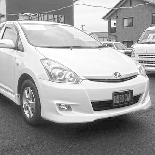 Бампер передний Toyota Wish Aero Sport  '05-'09 (12-495) контрактный