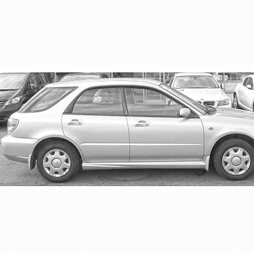 Стекло боковое в кузов Subaru Impreza Wagon '00-'07 заднее правое контрактный