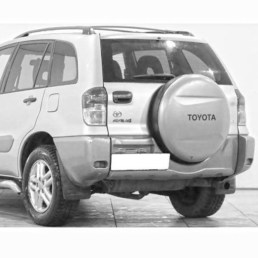 Боковина бампера (ласта) Toyota Rav4 5 Door '00-'05 задняя правая SAT Китай