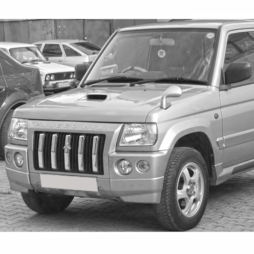 Бампер передний Mitsubishi Pajero Mini Duke '98-'08 (210-87339) контрактный