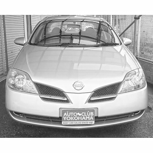 Решетка радиатора Nissan Primera 20V '01-'03 правая контрактная