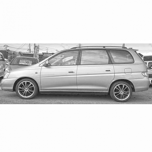 Стекло боковое в кузов Toyota Gaia '98-'04 заднее левое контрактный