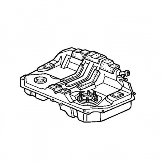 Топливный бак (бензобак) Honda CR-V '95-'02 (B20B) Контрактный