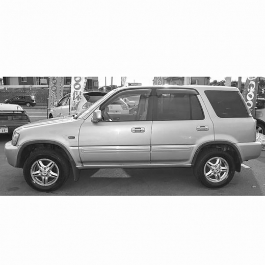 Стекло боковое в кузов Honda CR-V '95-'02 заднее левое контрактный