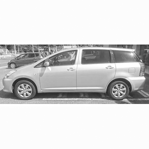 Стекло боковое в кузов Toyota Wish '03-'09 переднее левое контрактный