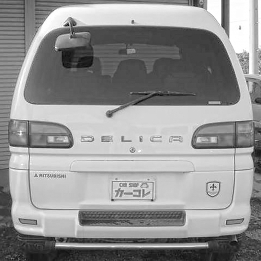 Дверь багажника Mitsubishi Delica Space Gear '94-'07 высокая крыша контрактная