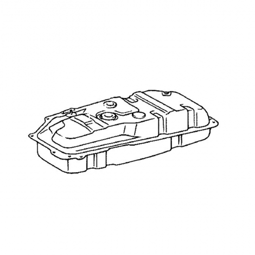 Топливный бак (бензобак) Toyota Lite/ Townace '96-'08/ Noah '96-'01 (3S-FE, 5K, 7K, 7K-E) Контрактный