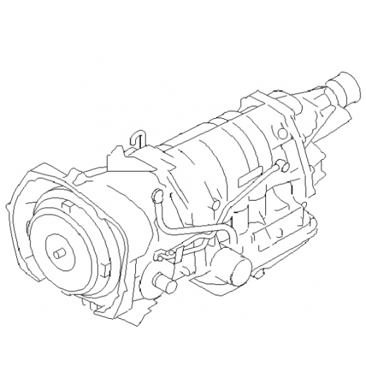 АКПП TZ1B8LDJAA для Subaru Exiga '08-'10 с ДВС (EJ204) контрактная (4 ступ. 4WD)
