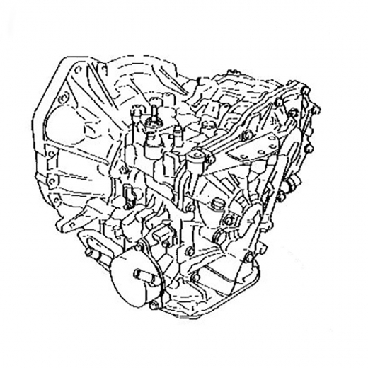 Вариатор (CVT) для Mazda Demio '07-'14 с ДВС (ZJ-VEM, ZY-VE) контрактная ( 2WD)