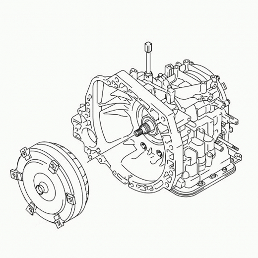 АКПП для Suzuki SX4 '06-'14 с ДВС (M15A) контрактная (4 ступ. 2WD)