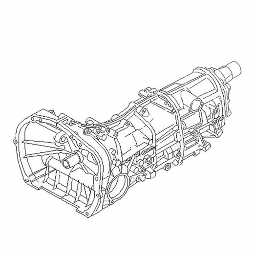 МКПП TY754VBBCA для Subaru Legacy '99-'03 с ДВС (EJ208) контрактная (5 ступ. 4WD)
