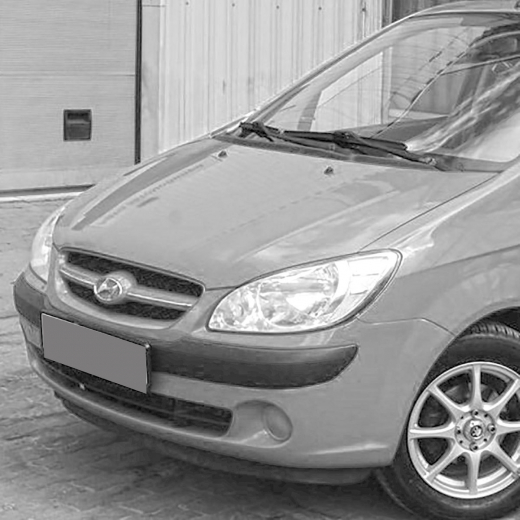 Бампер передний Hyundai Getz '05-'09 контрактный 