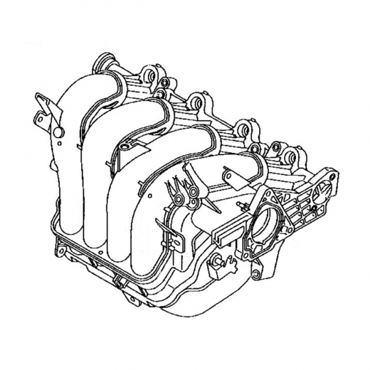 Коллектор впускной Mazda Demio '02-'04 (ZJ-VE) 2WD Контрактный