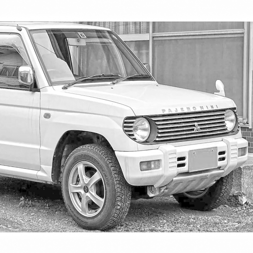 Капот Mitsubishi Pajero JR '95-'98/ Pajero Mini '94-'13 контрактный