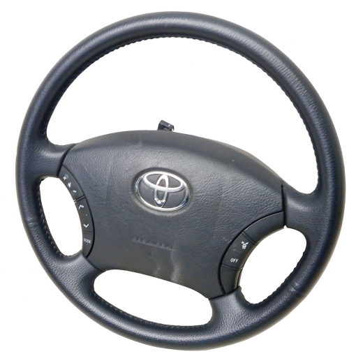 Руль Toyota Estima '99-'03 (кожа) Контрактный