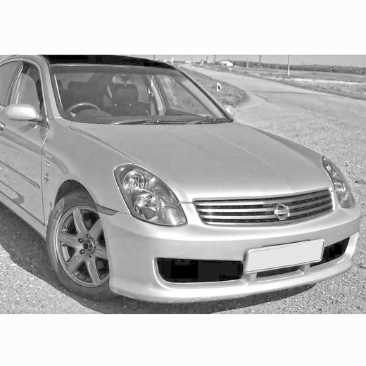 Бампер передний Nissan Skyline Aero Sedan '01-'04 контрактный