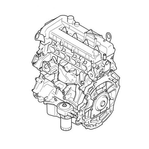 Двигатель контрактный Ford 2,3L SEBA