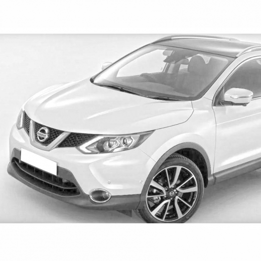 Крыло переднее Nissan Qashqai '13-'21 левое контрактное