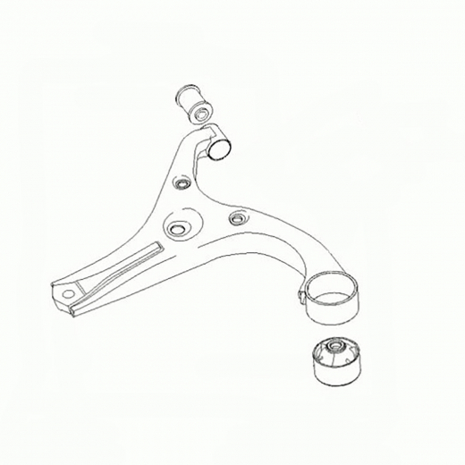 Рычаг передний Kia Rio '05-'11/ Hyundai Accent/ Verna '06-'10 правый нижний контрактный