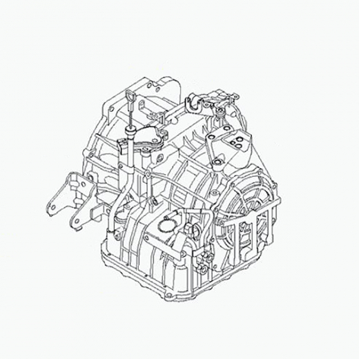 АКПП для Hyundai Elantra/ Avante '06-'11 с ДВС (G4GC) контрактная (4 ступ. 2WD)