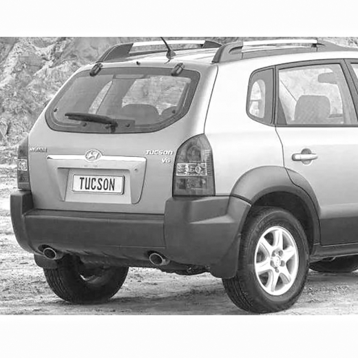 Бампер задний Hyundai Tucson '04-'10 контрактный