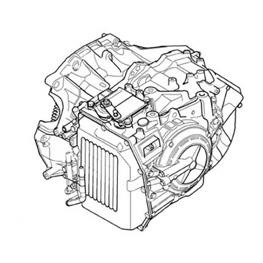 АКПП TF-81SC для Ford Mondeo '07-'14 ДВС (SEBA) контрактная (6 ступ. 2WD)