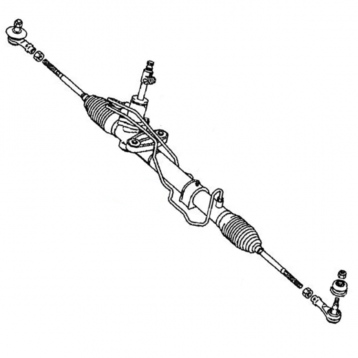 Рейка рулевая Mitsubishi Airtrek '01-'05 (CU2W, CU4W, CU5W) контрактная правый руль 2WD
