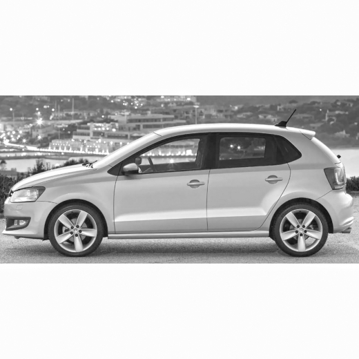 Дверь передняя левая Volkswagen Polo 5HB '09-'18 контрактная