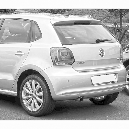Бампер задний Volkswagen Polo '09-'14 контрактный HB 
