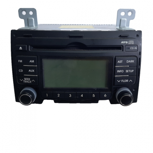 Магнитофон/ мультимедиа система fm/cd/mp3 Hyundai I30 '07-'12 контрактная