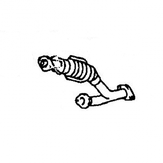 Катализатор Toyota Harrier '97-'00 (1MZ-FE) задний контрактный