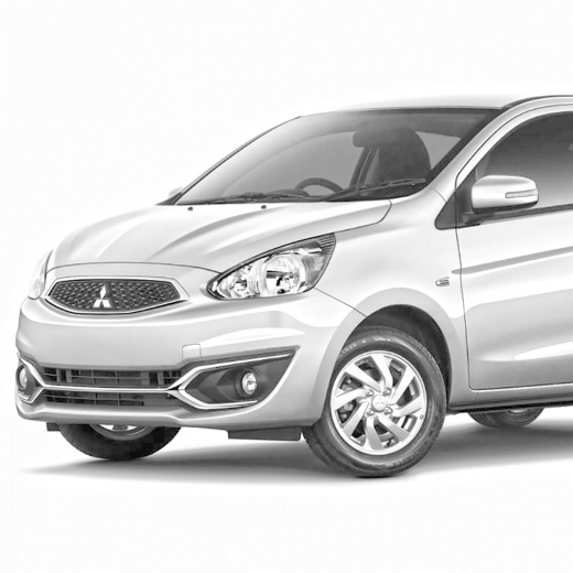 Крыло переднее Mitsubishi Mirage '12-'23 левое контрактное