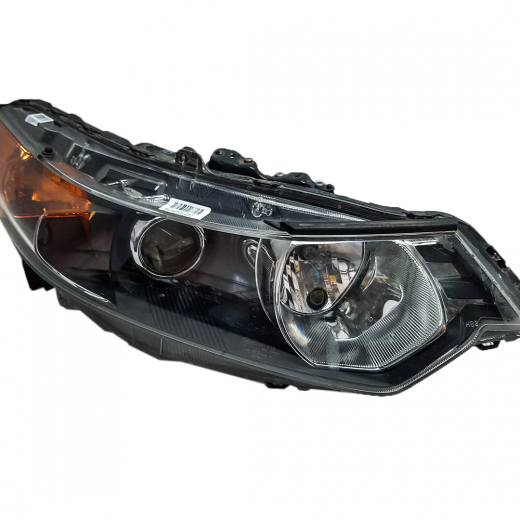 Фара Honda Accord '08-'13 правая черный, желтый повторитель (75-30) контрактная