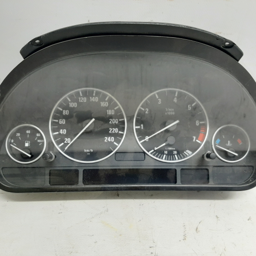 Табло приборов BMW X5 '03-'06 (M57N30, M54B30-306S3, M62B44, N62B44-7534012) AT контрактное 62116997565, 62119147690