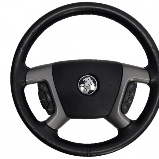 Руль Chevrolet Captiva '06-'15 с Airbag (кожа, кнопки аудио) Контрактный