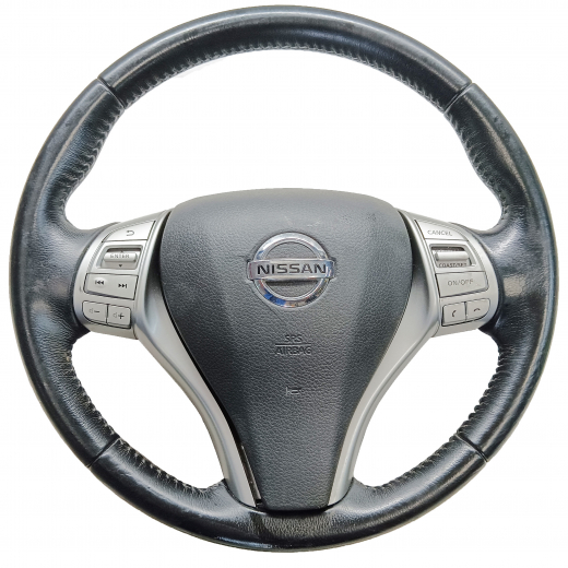 Руль Nissan X-Trail '13-'19 с Airbag (3 луча,кнопки аудио) Контрактный