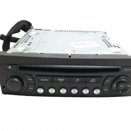 Магнитофон/ мультимедиа система fm/cd/mp3 Peugeot 207 '06-'11 контрактная